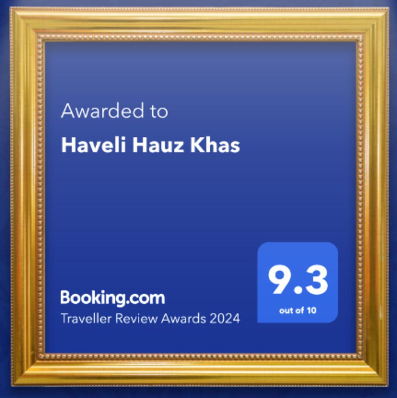 Haveli Hauz Khas Bed & Breakfast Yeni Delhi Dış mekan fotoğraf