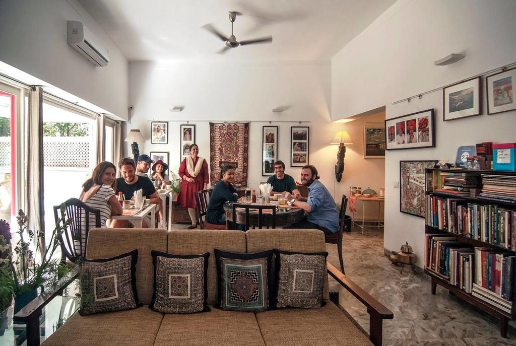 Haveli Hauz Khas Bed & Breakfast Yeni Delhi Dış mekan fotoğraf
